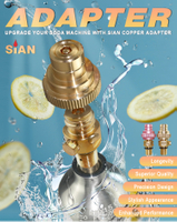 Bộ chuyển đổi Van chai máy nước Sian CO2 SODA