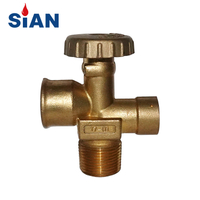 SIAN 17BAR BRASS AN TOÀN 510U LPG Xi lanh Mexico 40 lbs Van Polves