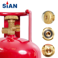 SIAN LPG F-TYPE PV05 Handwheel Brass Bras